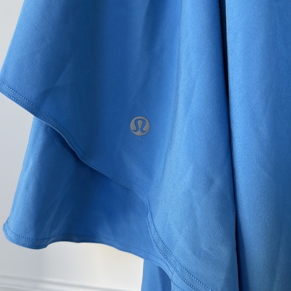 Lululemon Court Rival High-Rise Skirt Skort Blue Nile Color Womens Size 14 - Picture 7 of 16